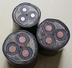 High voltage armored cable